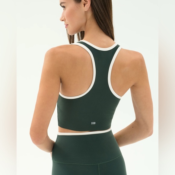 Splits59 Green Crop Top - Picture 4 of 4